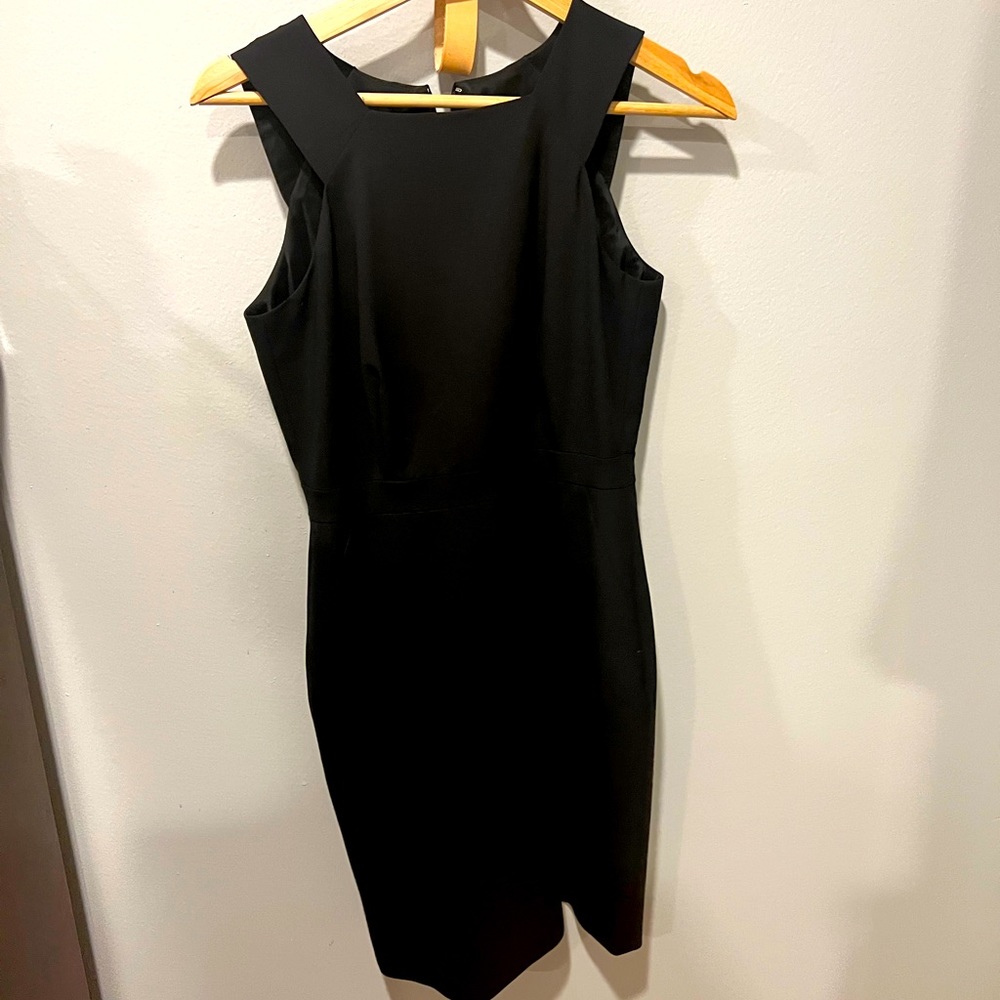 J. Crew black sheath dress size 2P